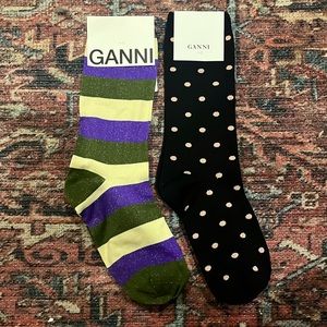 Ganni Socks (2 pairs)